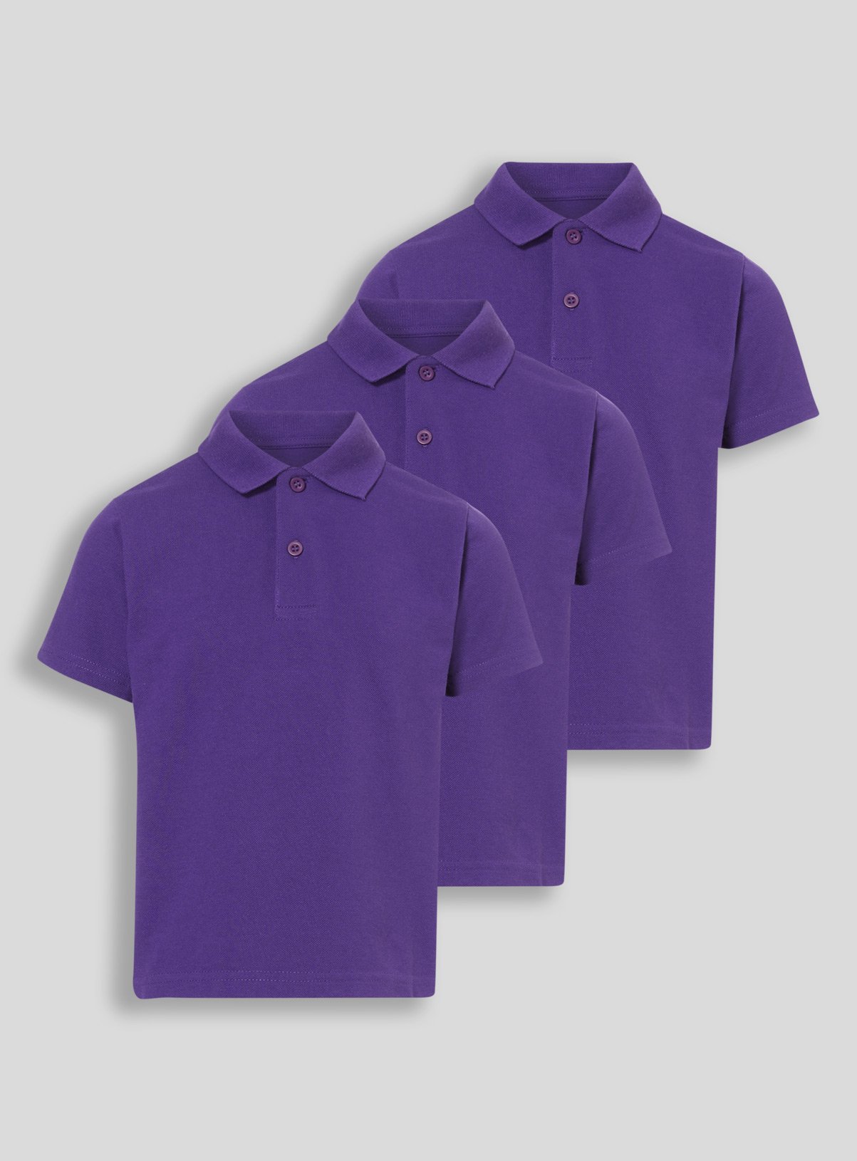 purple polo dress shirt