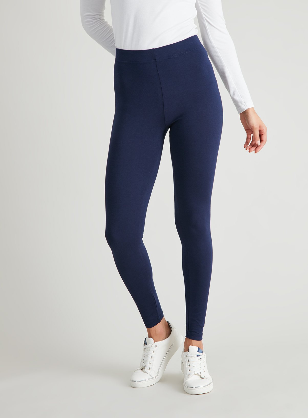 Navy Luxurious Soft Touch Leggings Review