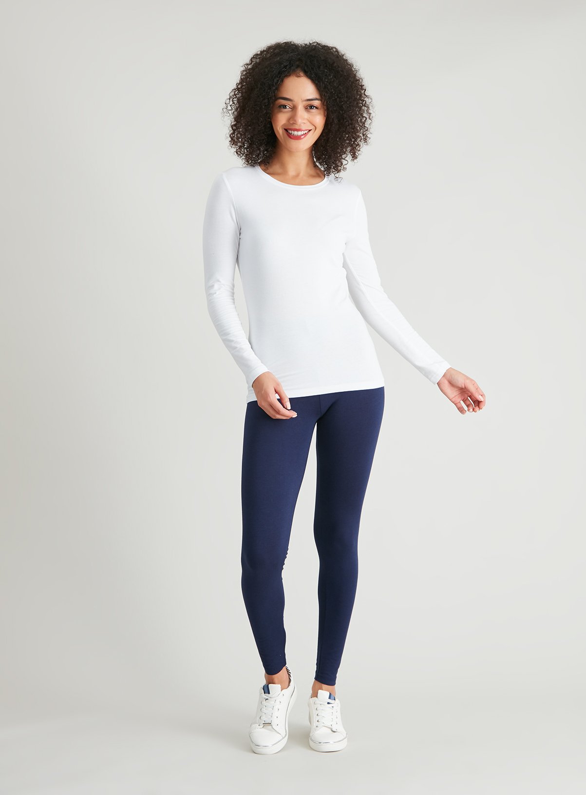 Navy Luxurious Soft Touch Leggings Review