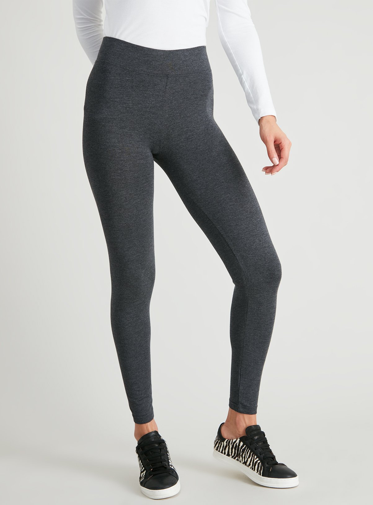 Grey Marl Luxury Soft Touch Leggings Review