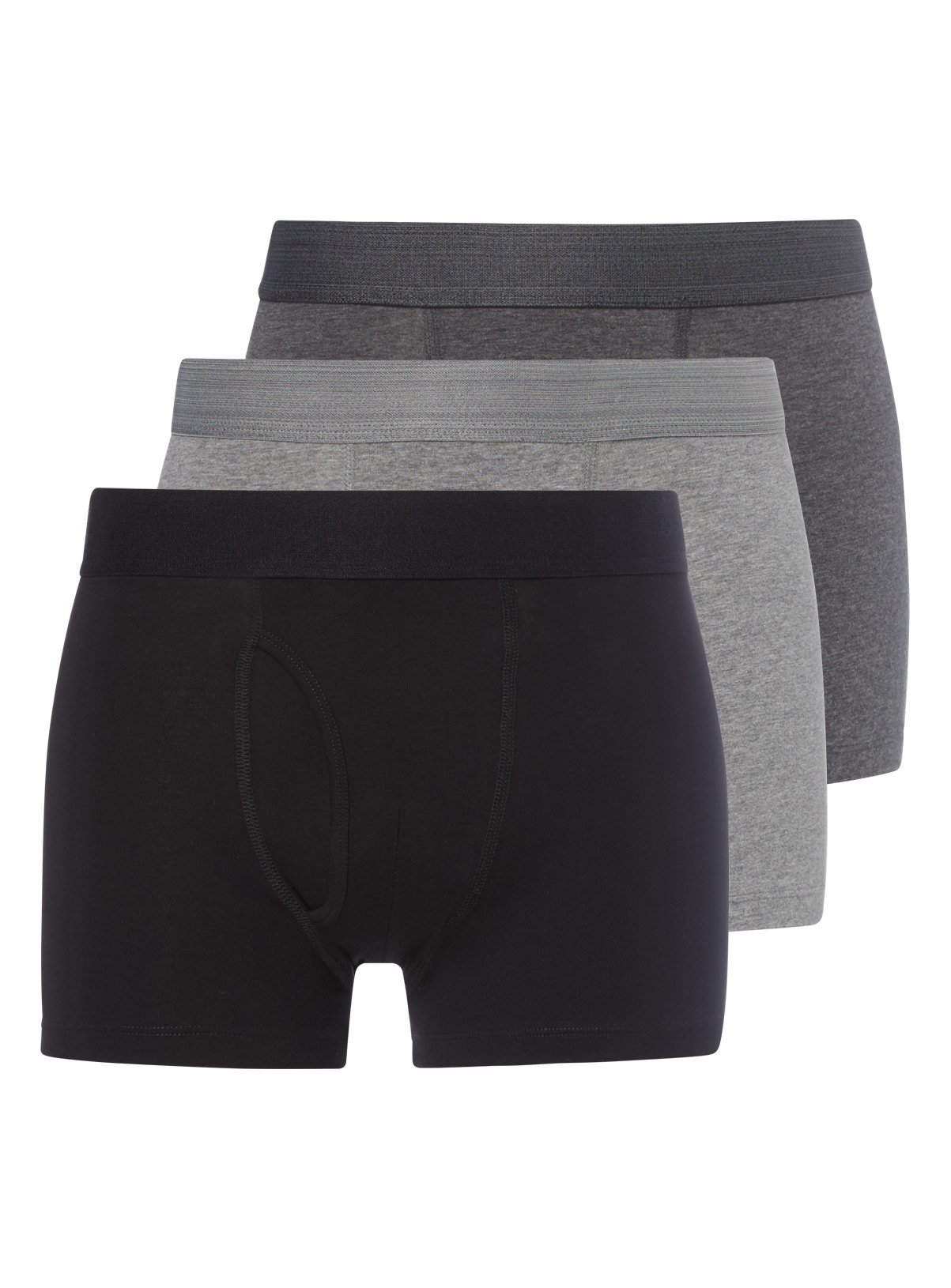 Grey & Black Trunks 3 Pack Review