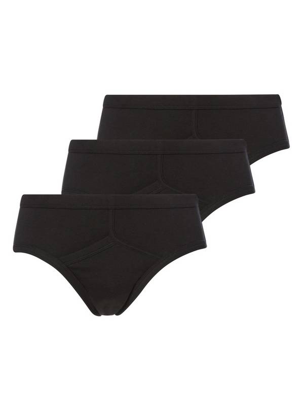 Buy Classic Black Briefs 3 Pack - XXXL | Underwear | Argos