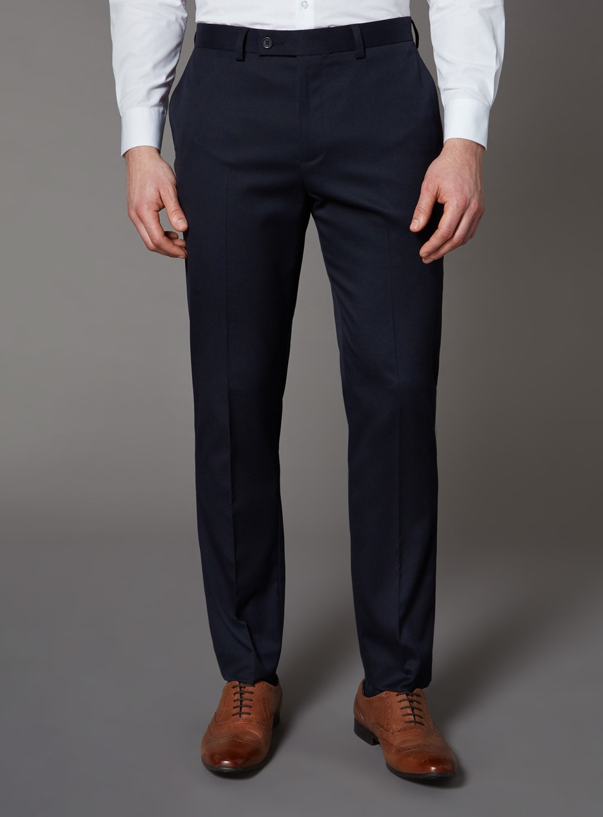 Navy Stretch Slim Fit Trousers Review