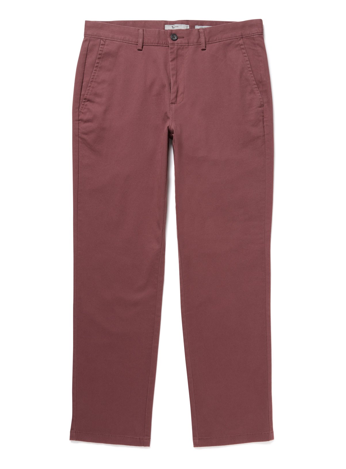 Purple Straight Fit Chinos With Stretch Review