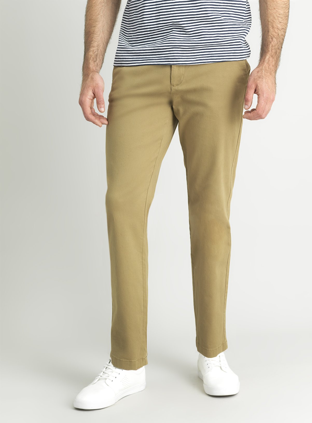 Stone Straight Leg Chinos With Stretch Review