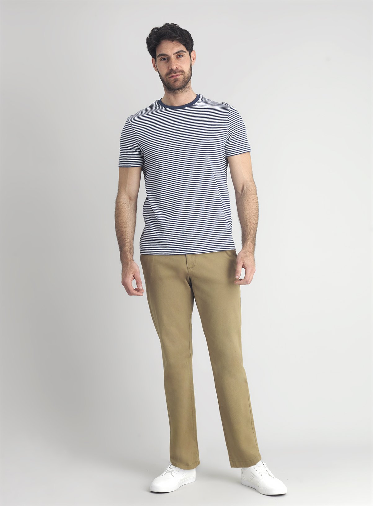 Stone Straight Leg Chinos With Stretch Review