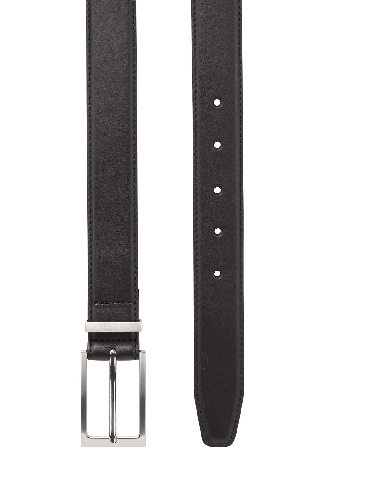 Black Faux Leather Feather Edge Belt Review