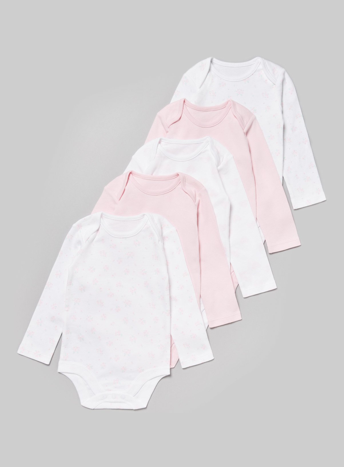 Pink Long Sleeve Bodysuit 5 Pack Review