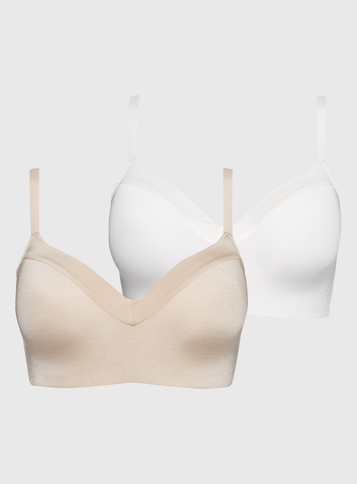 Nude & Ivory Non Wired T-Shirt Bra 2 Pack Review