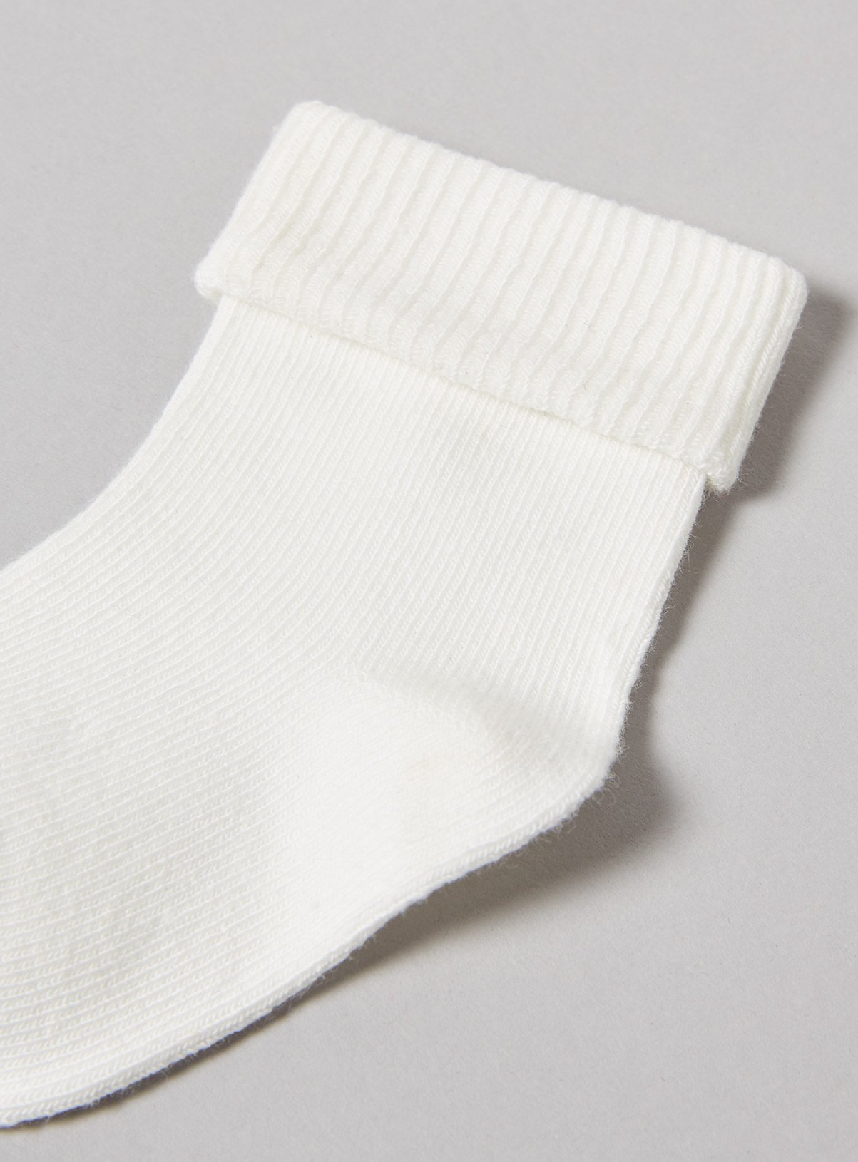 Cream Roll Top Socks 4 Pack Review