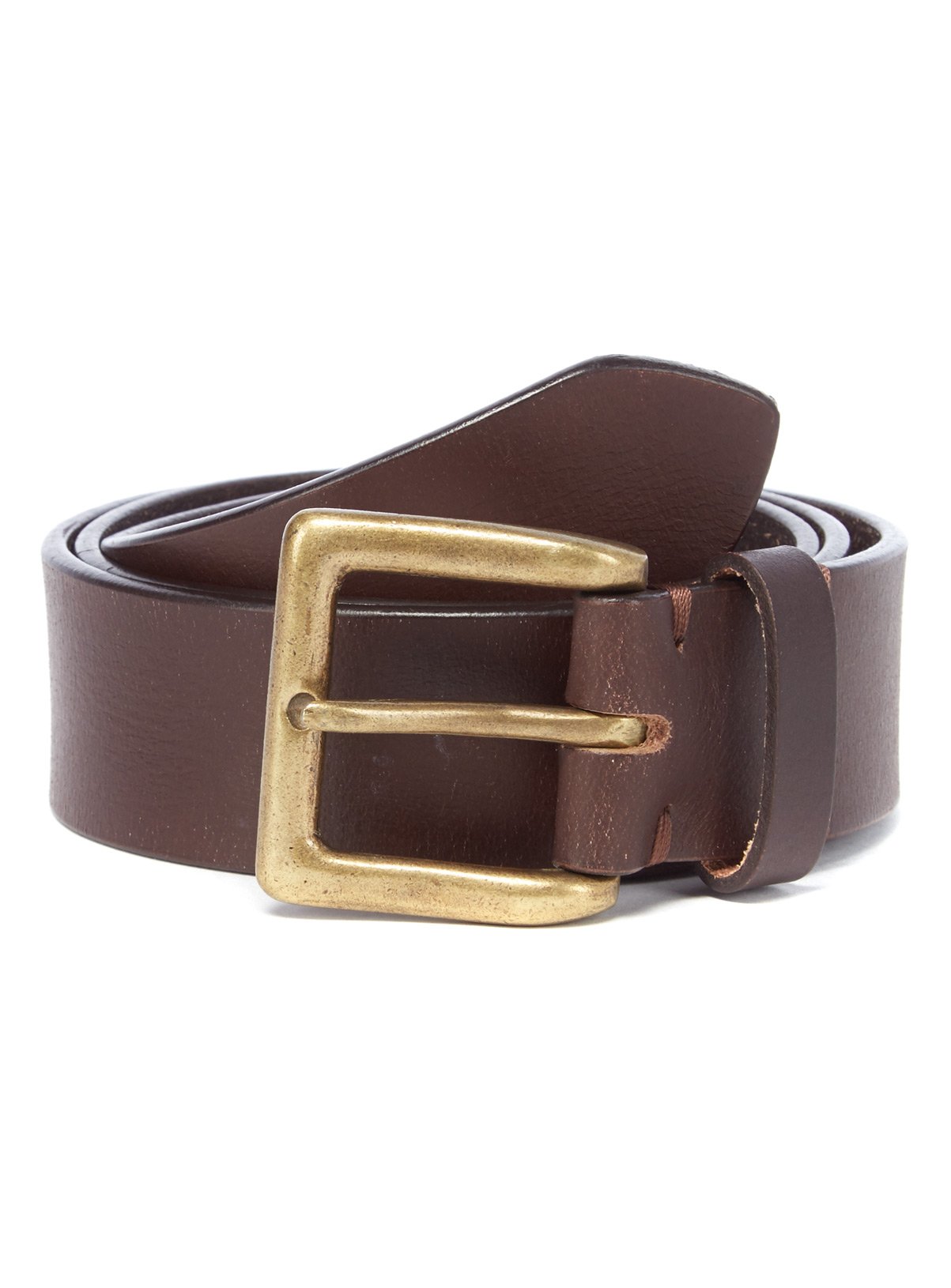 Brown Leather Casual Belt Review