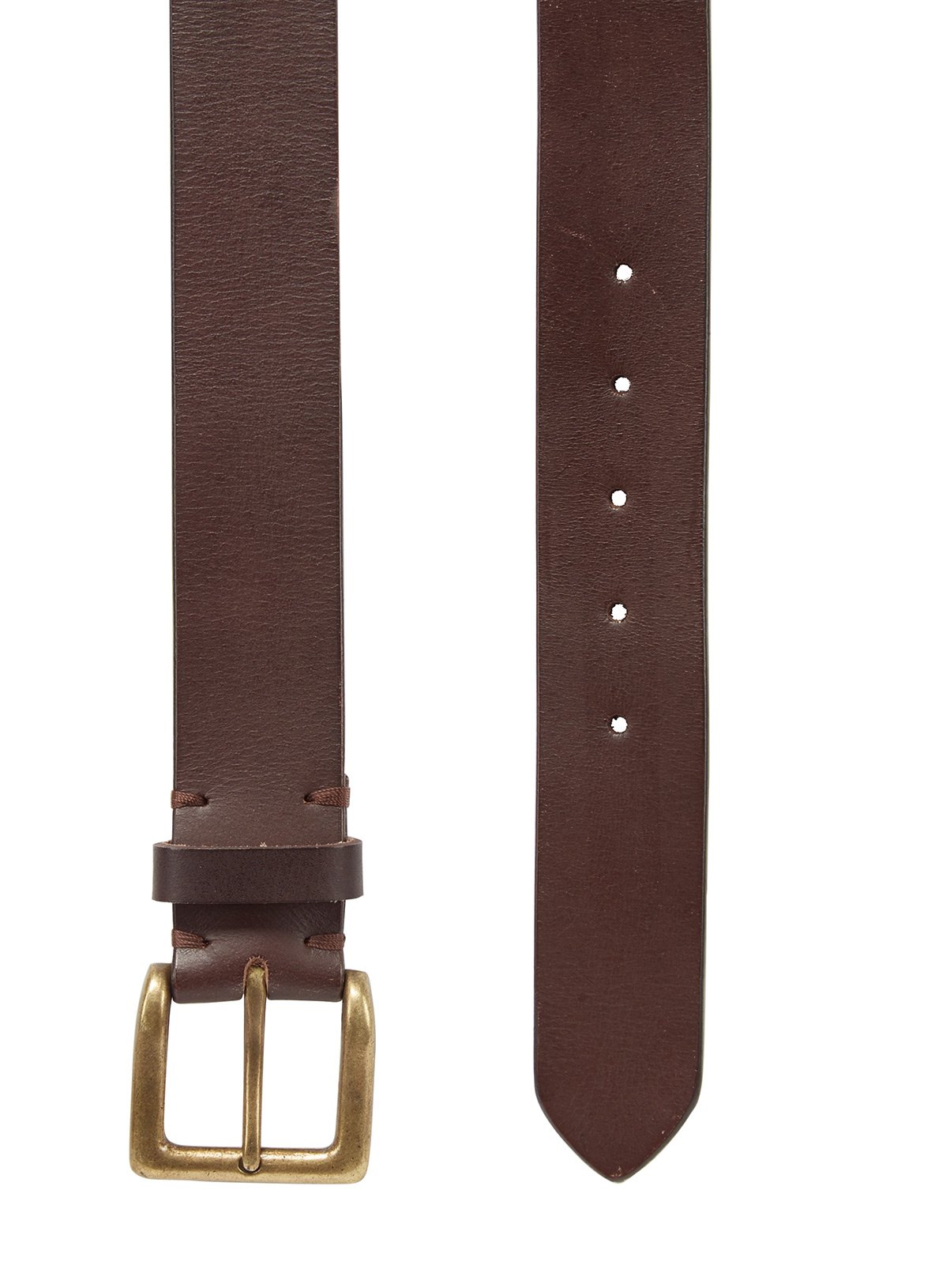 Brown Leather Casual Belt Review