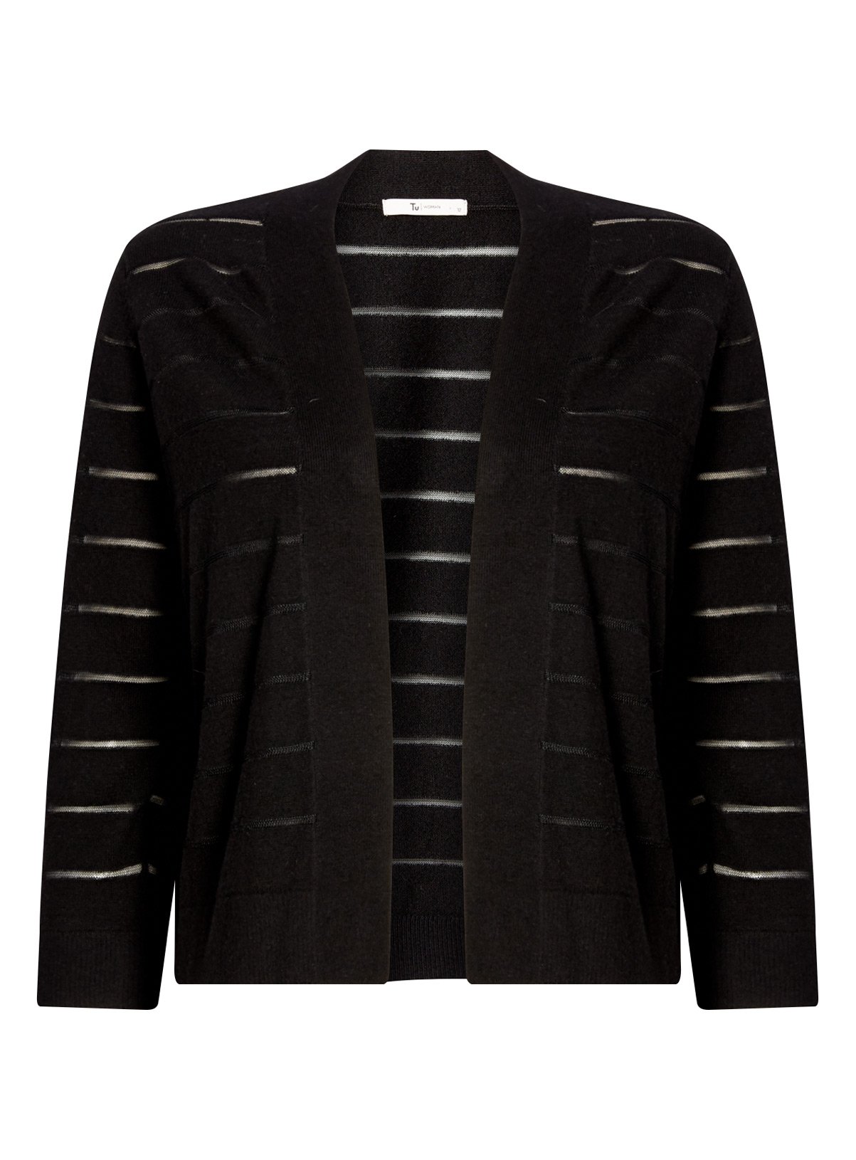 Black Stripe Cardigan Review