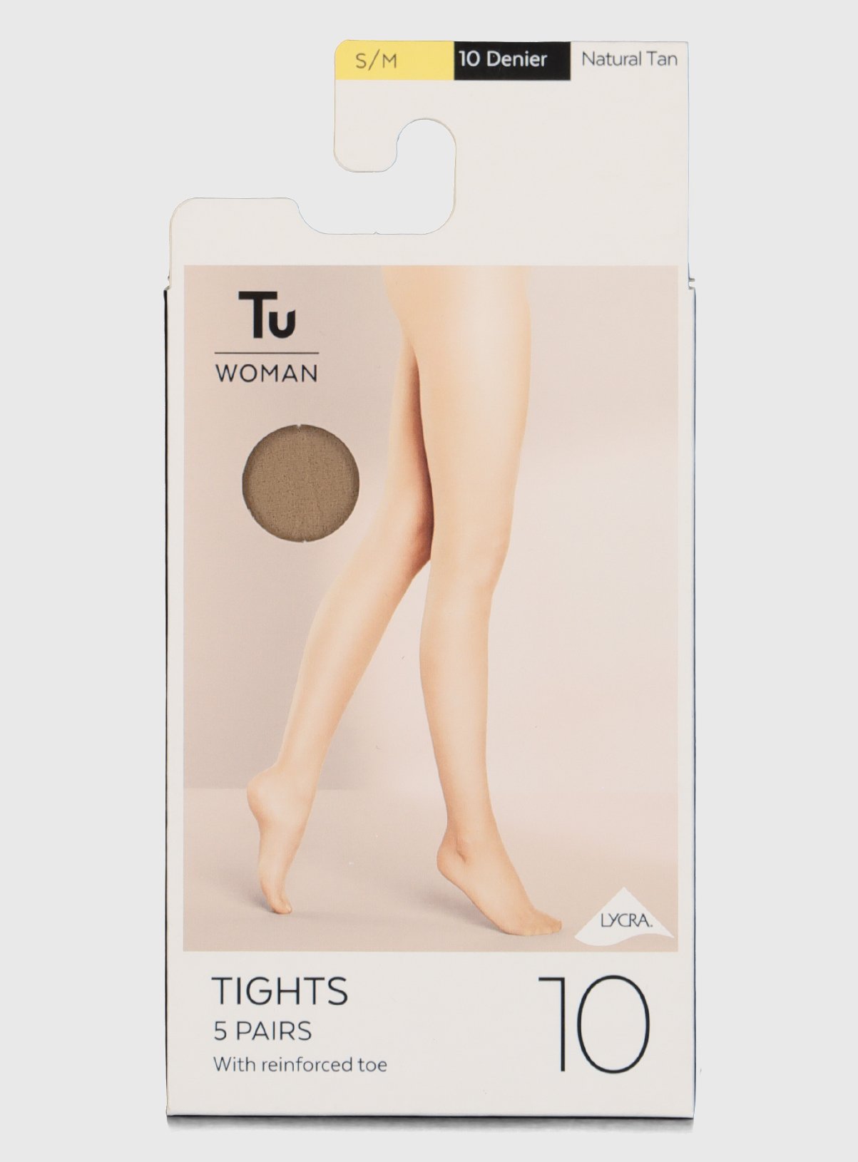 Natural 10 Denier Tights 5 Pack Review