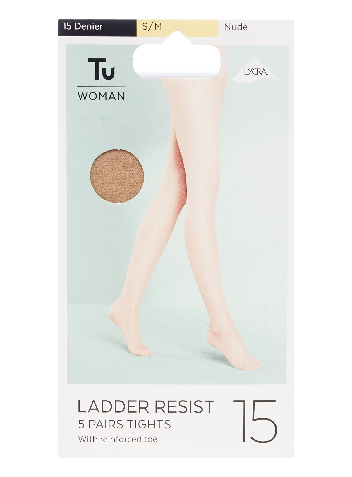 Nude Ladder Resist 15 Denier Tights 5 Pack Review