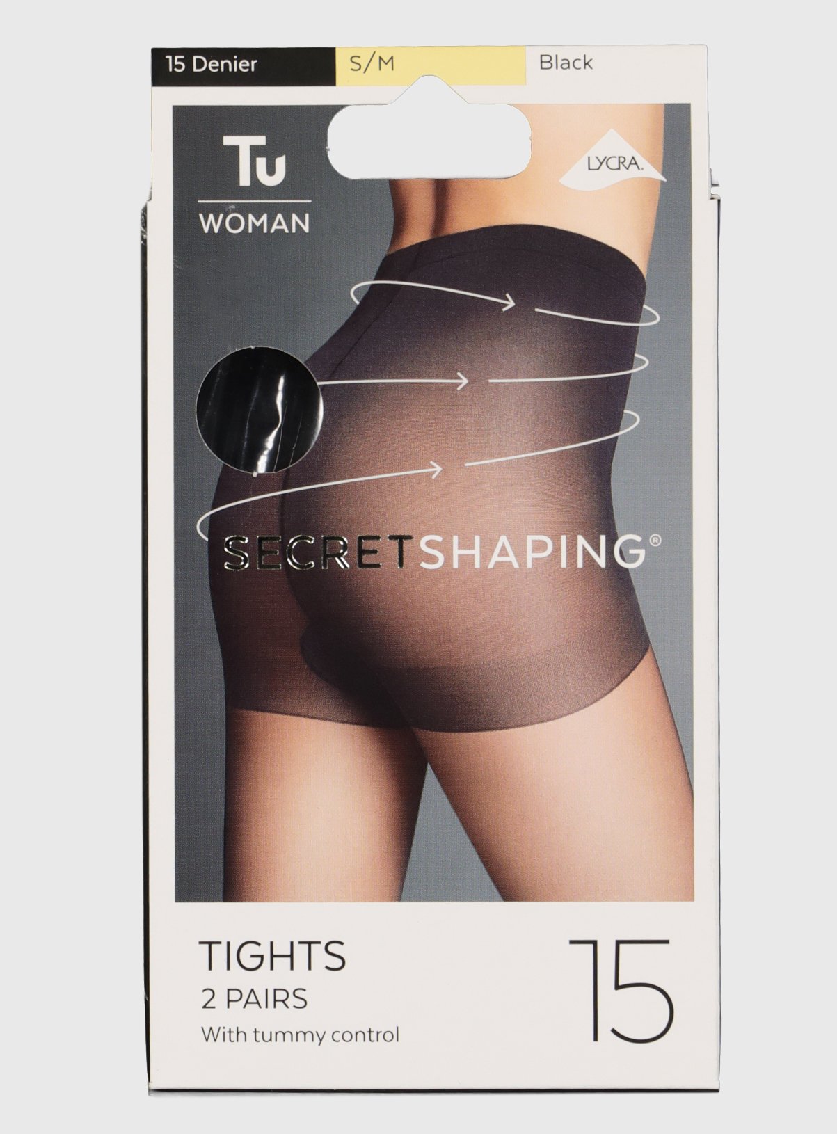 Secret Shaping Black 15 Denier Secret Shaping Tights 2 Pack Review