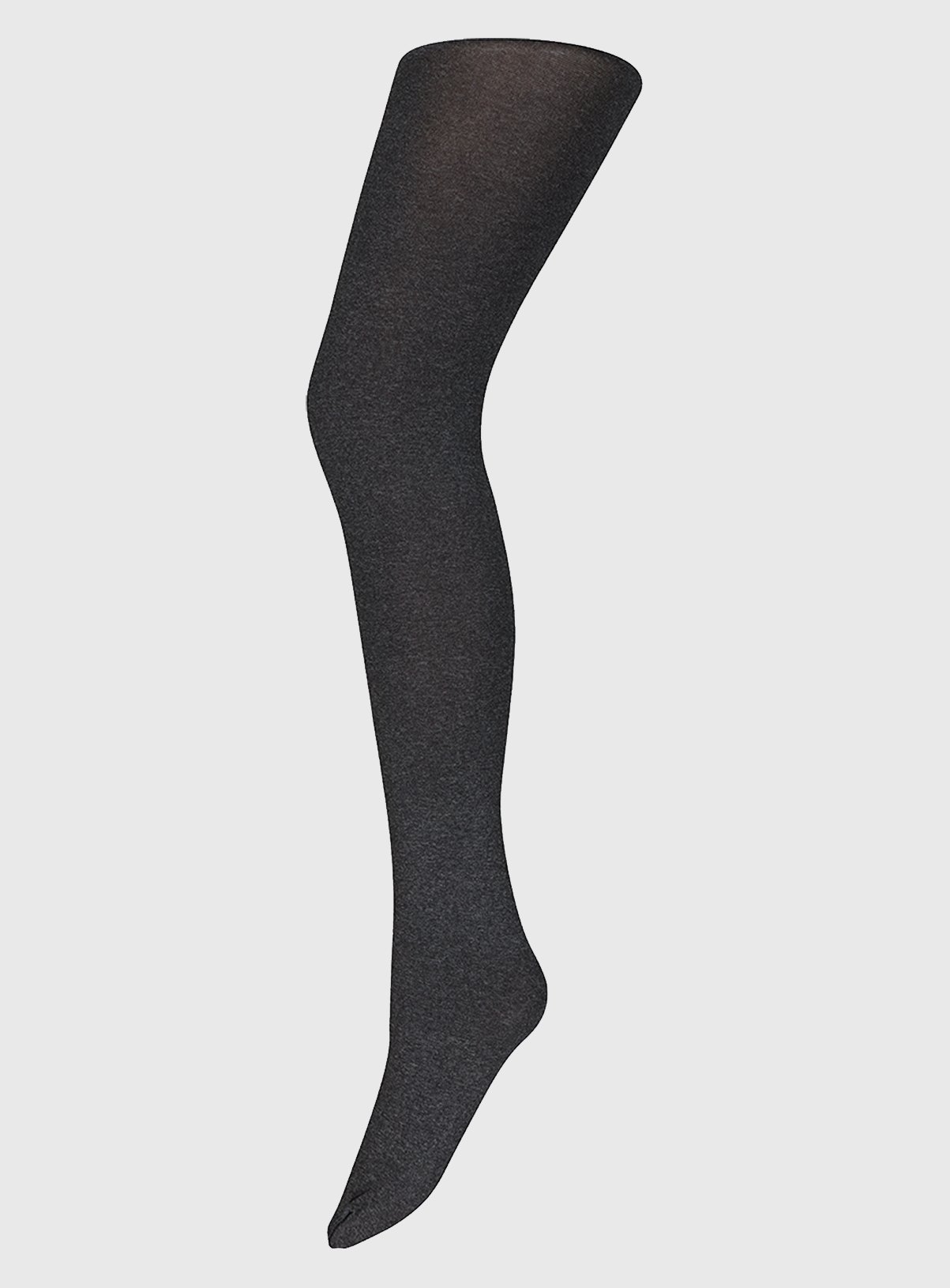Grey Marl Velvet Touch 100 Denier Tights - M/L - Image 2 thumbnail
