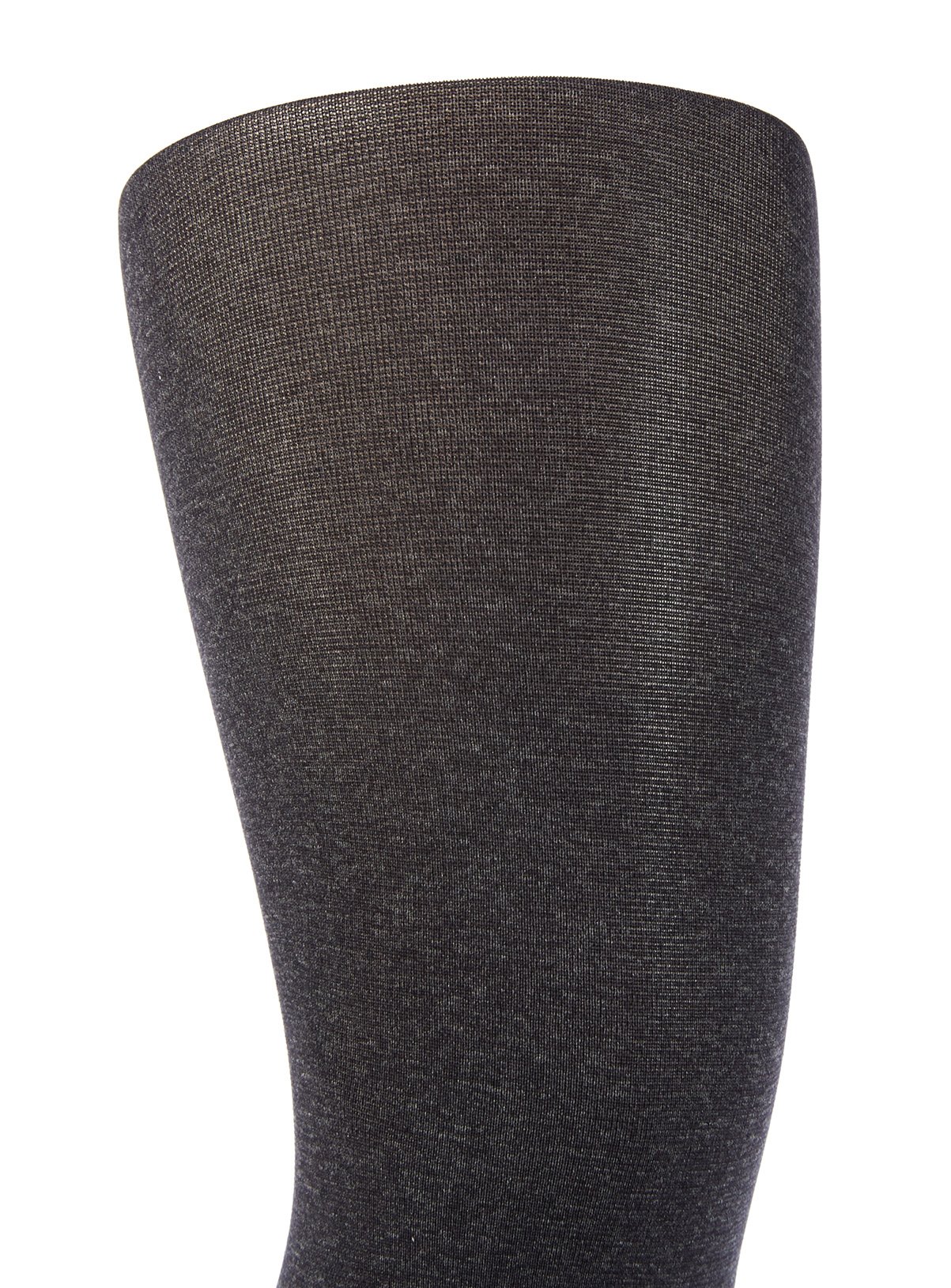 Grey Marl Velvet Touch 100 Denier Tights - M/L - Image 3 thumbnail