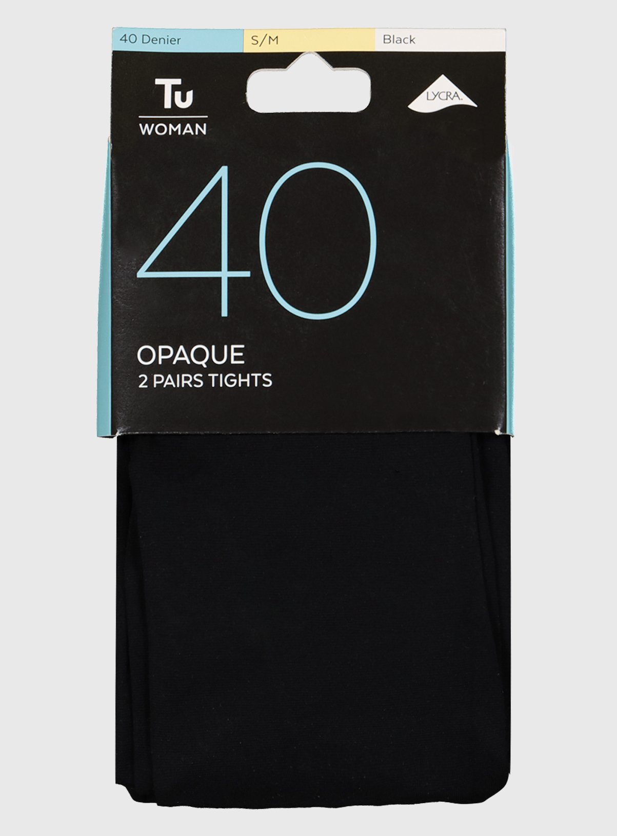 Black Opaque 40 Denier Tights 2 Pack Review