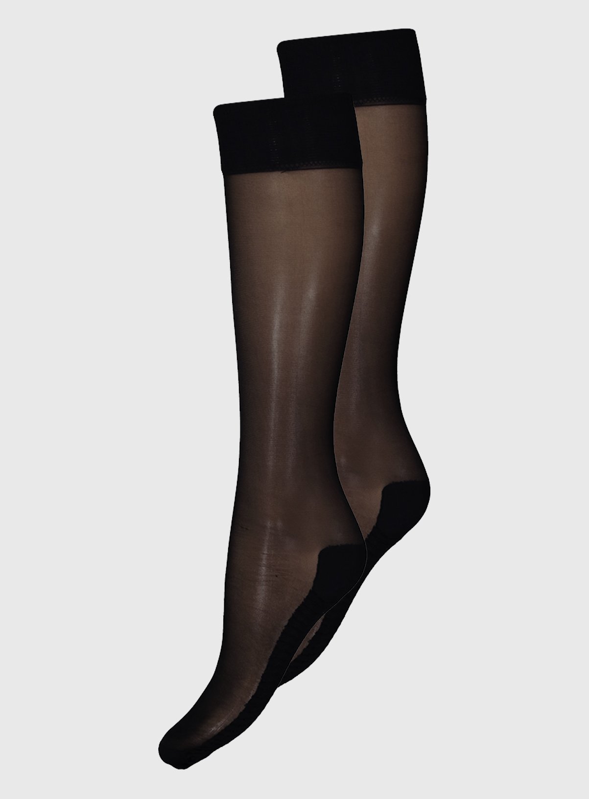 Black Cushioned Sole Knee Highs 2 Pack Review