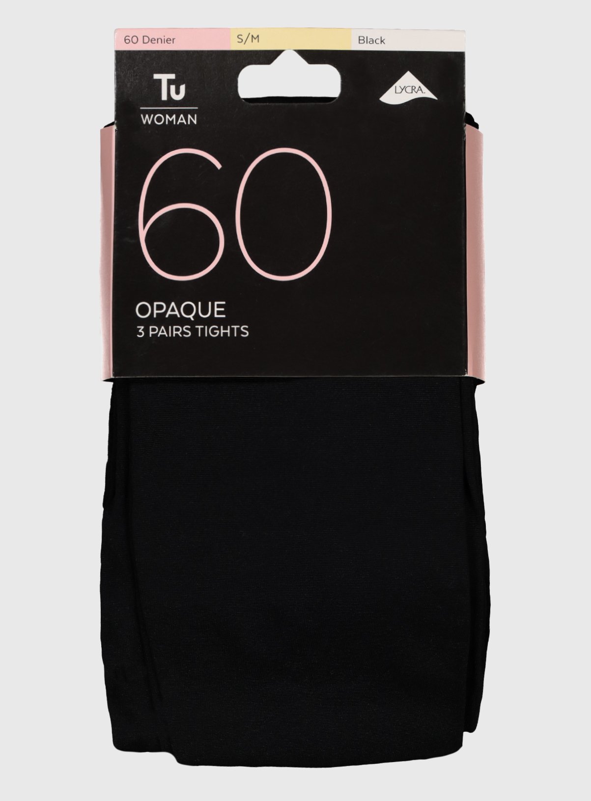 Black 60 Denier Opaque Tights 3 Pack Review