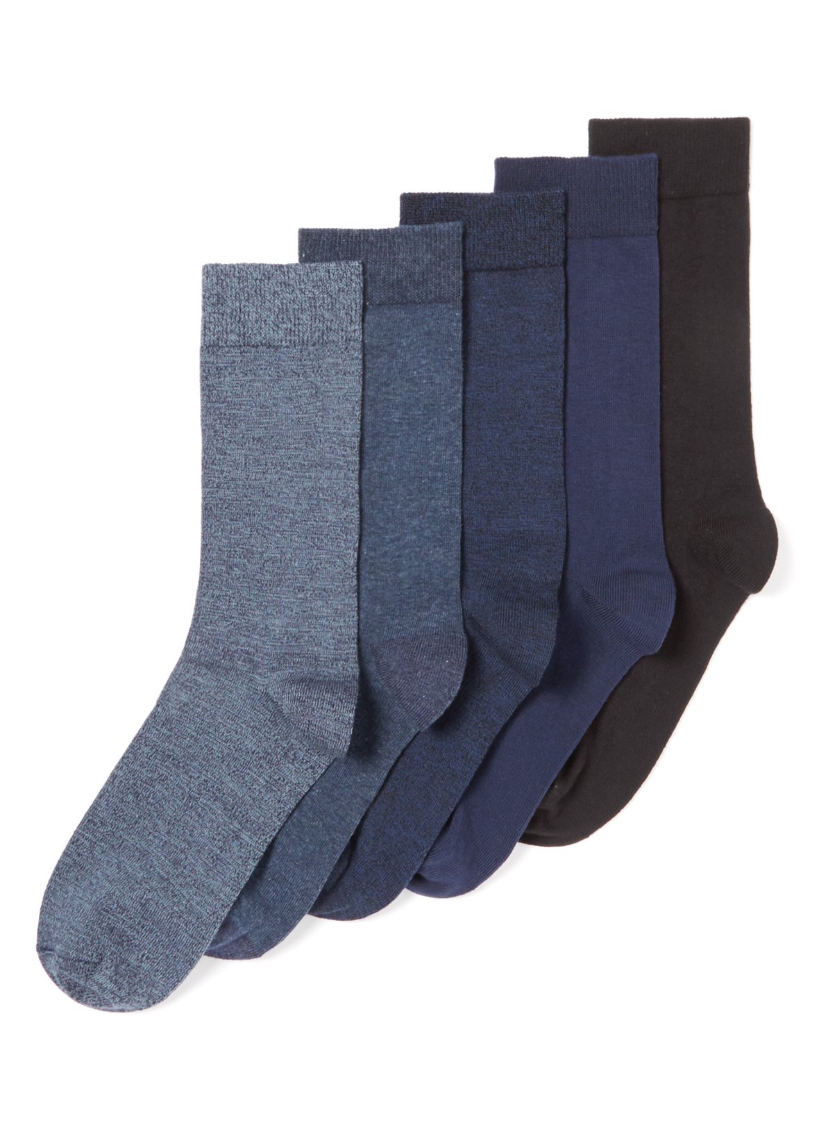 Blue & Black Stay Fresh Socks 5 Pack Review