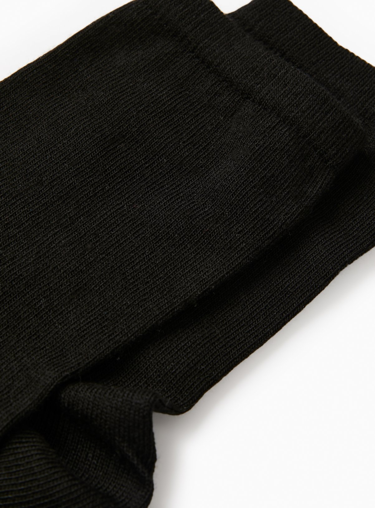 Black Supersoft Modal Socks 5 Pack 4-8 - Image 2 thumbnail
