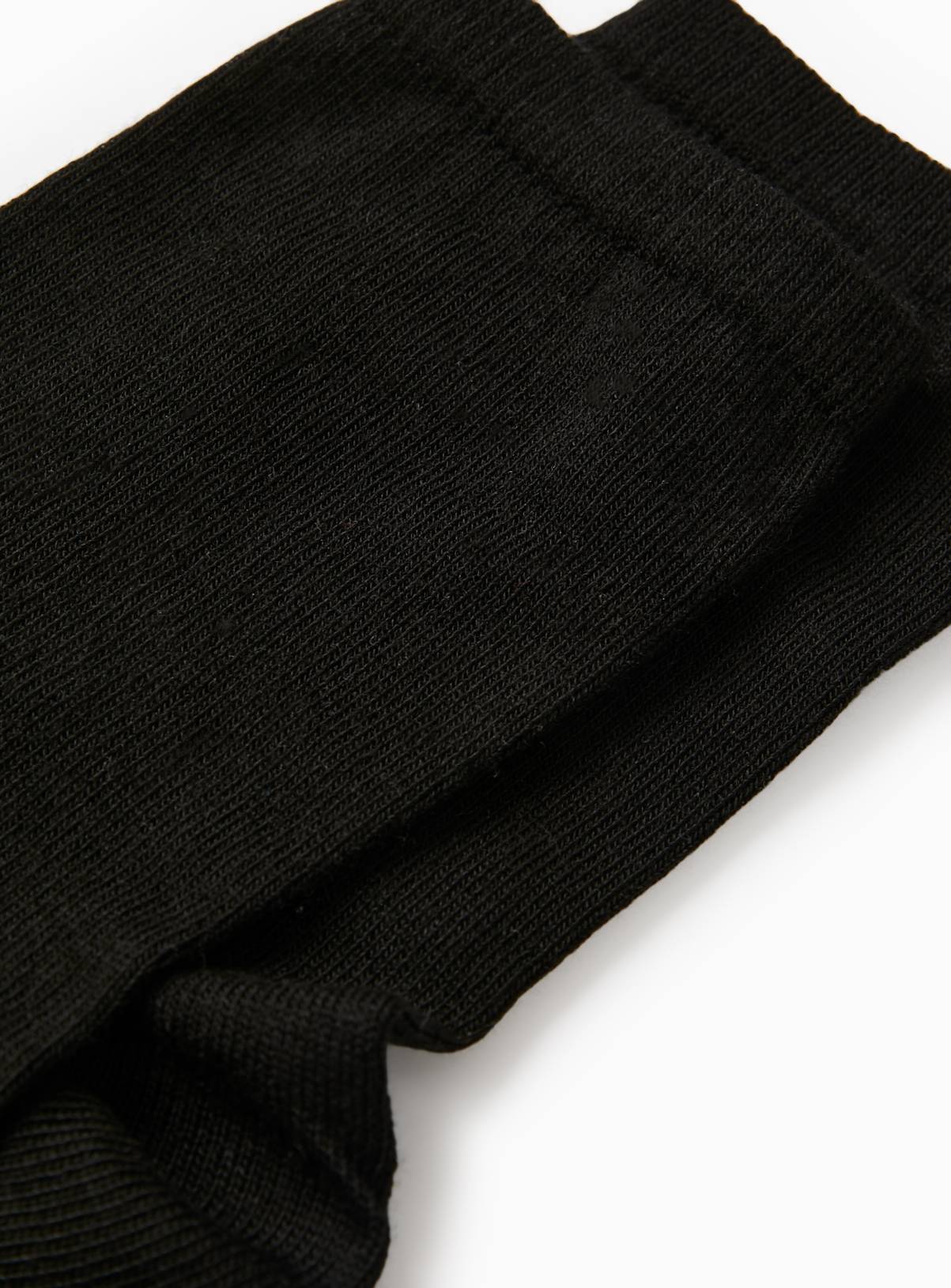 Black Supersoft Modal Socks 5 Pack 4-8 - Image 2