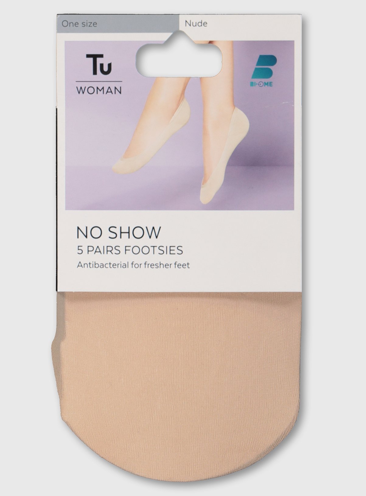 Nude No Show Footsies 5 Pack Review