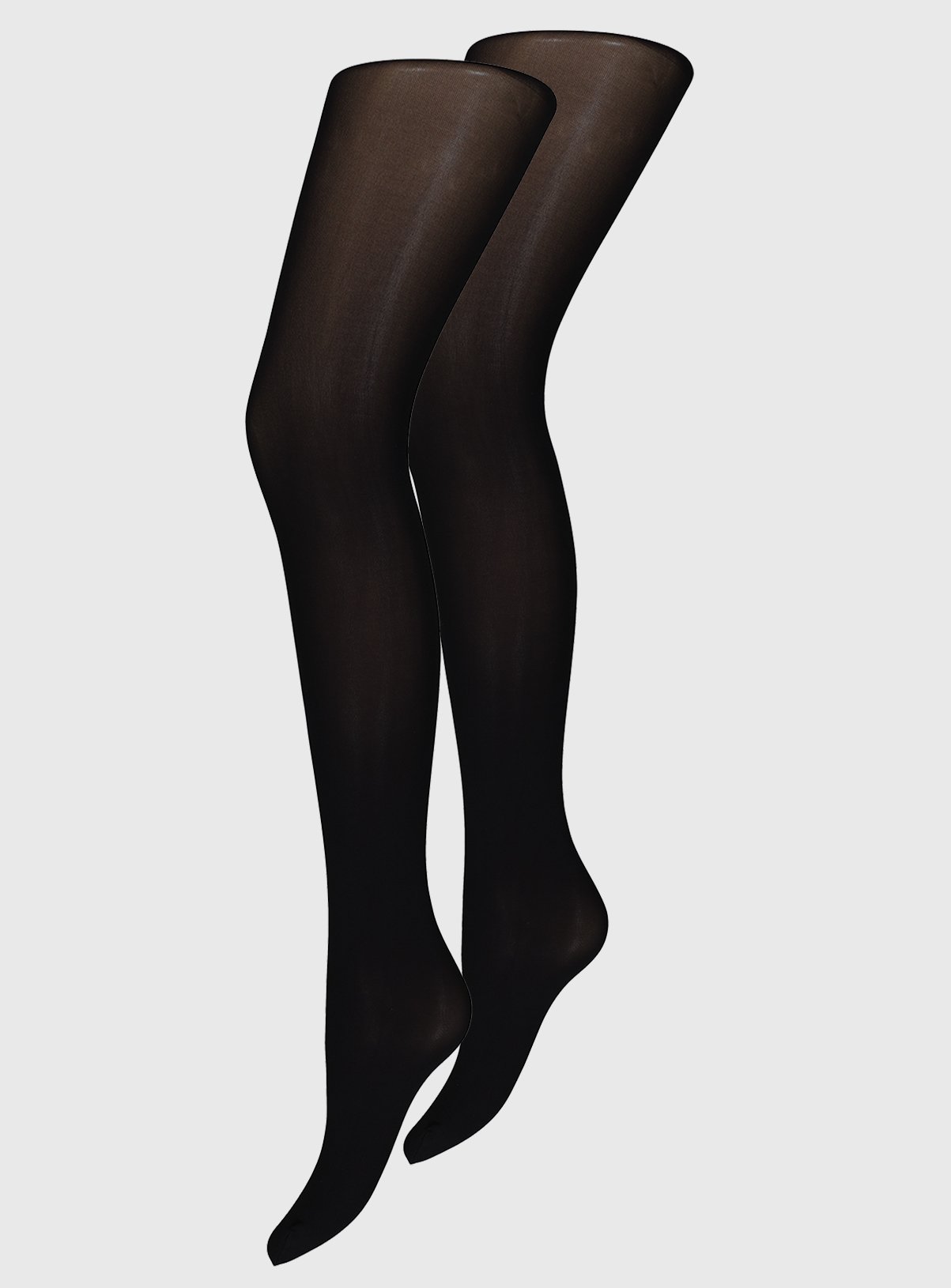 Black 30 Denier Silky Opaque Tights 2 Pack Review