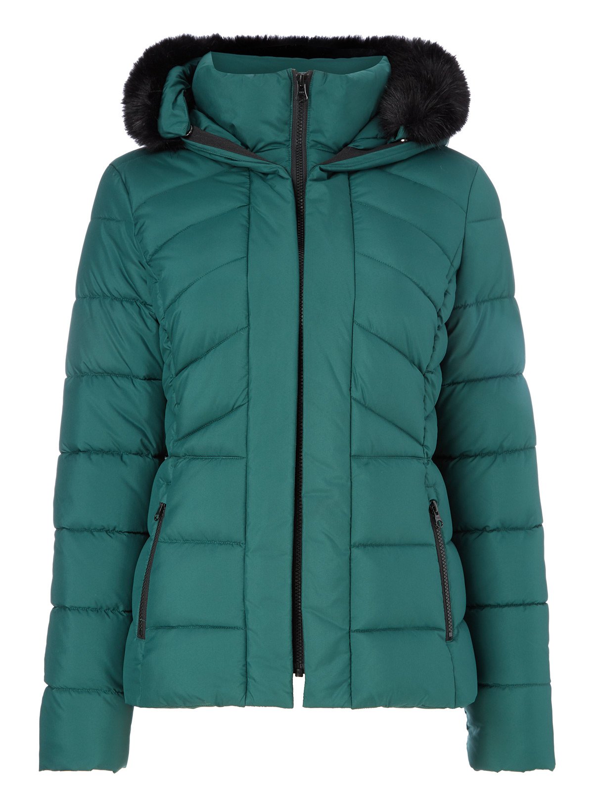 Online Exclusive Green Padded Coat Review