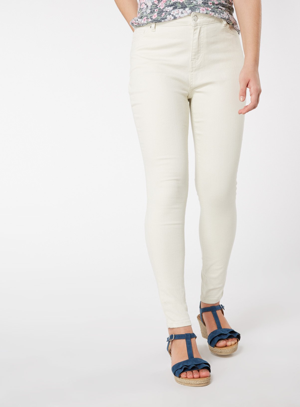 ecru skinny jeans womens