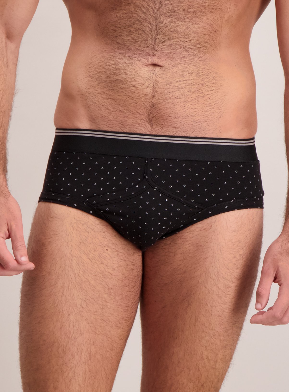 Black & Grey Cotton With Stretch Briefs 3 Pack Review