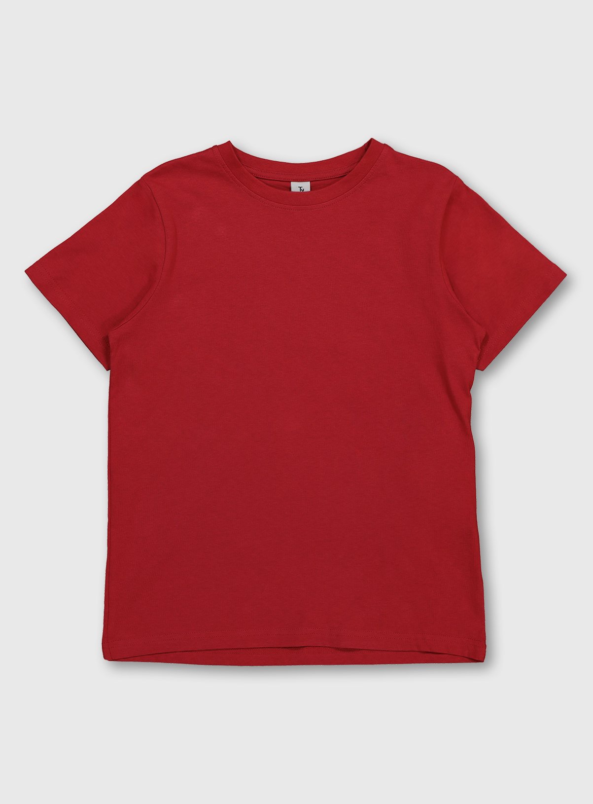 tshirt plain red