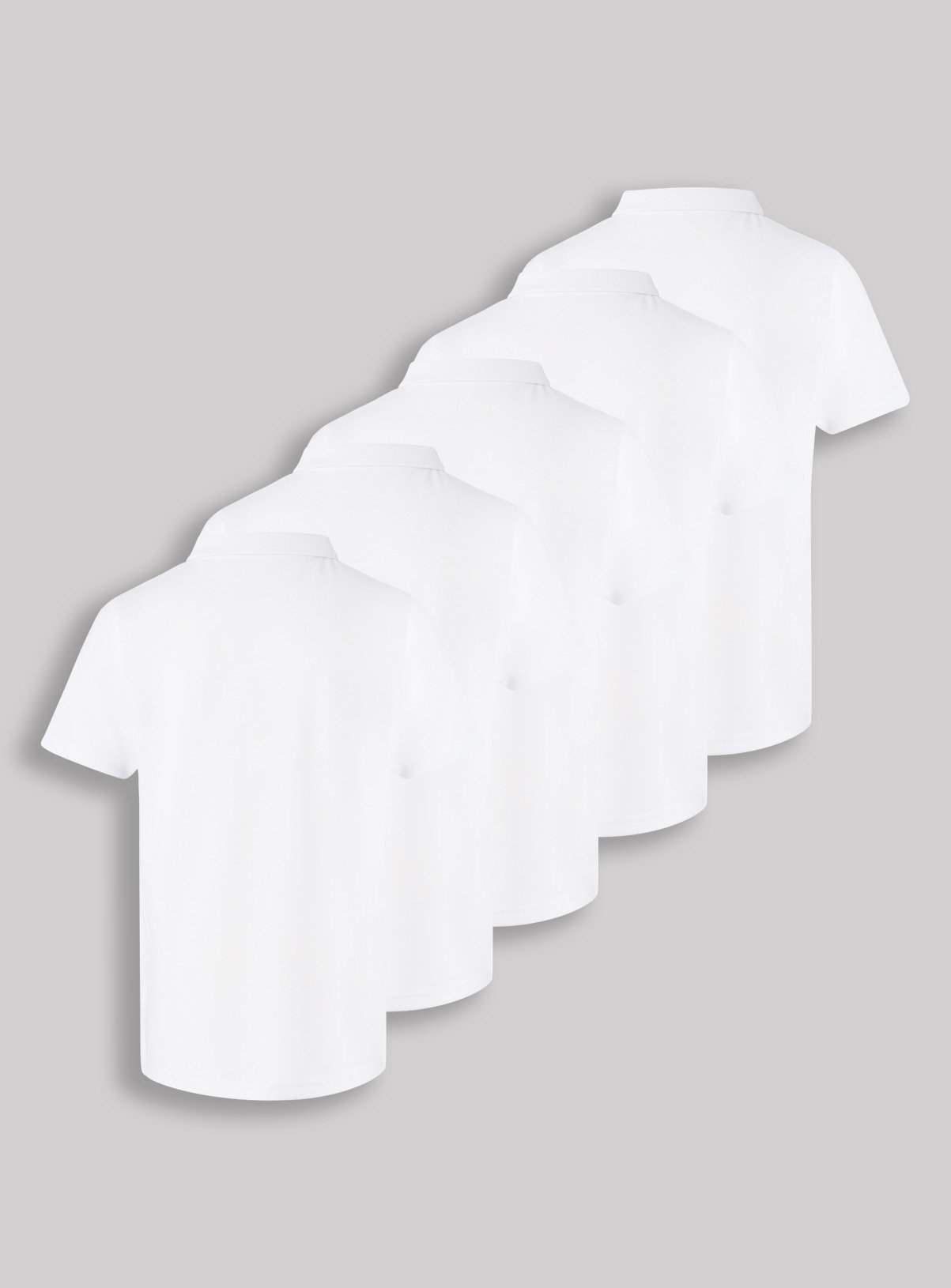 5 Pack White Polo Shirts Review