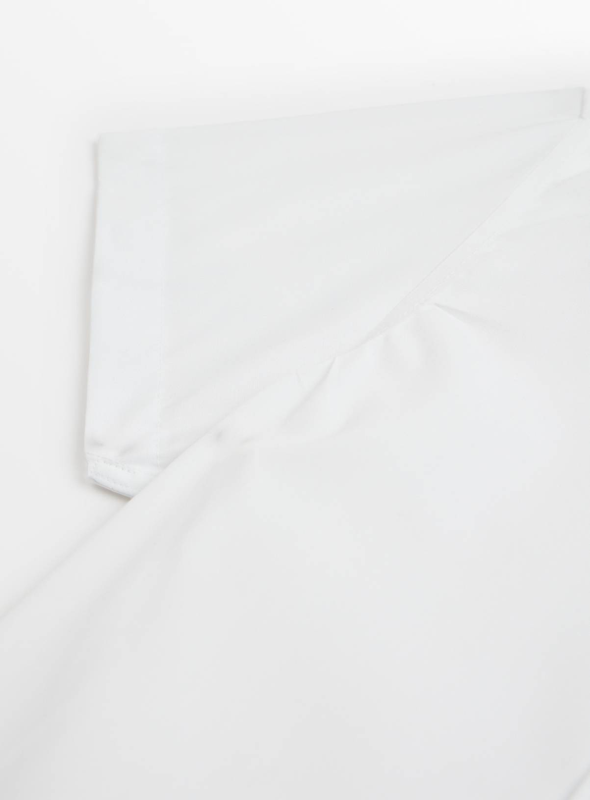 White Polyester Cotton Blend Generous Fit Short Sleeve Shirts 3 Pack 12 years - Image 4