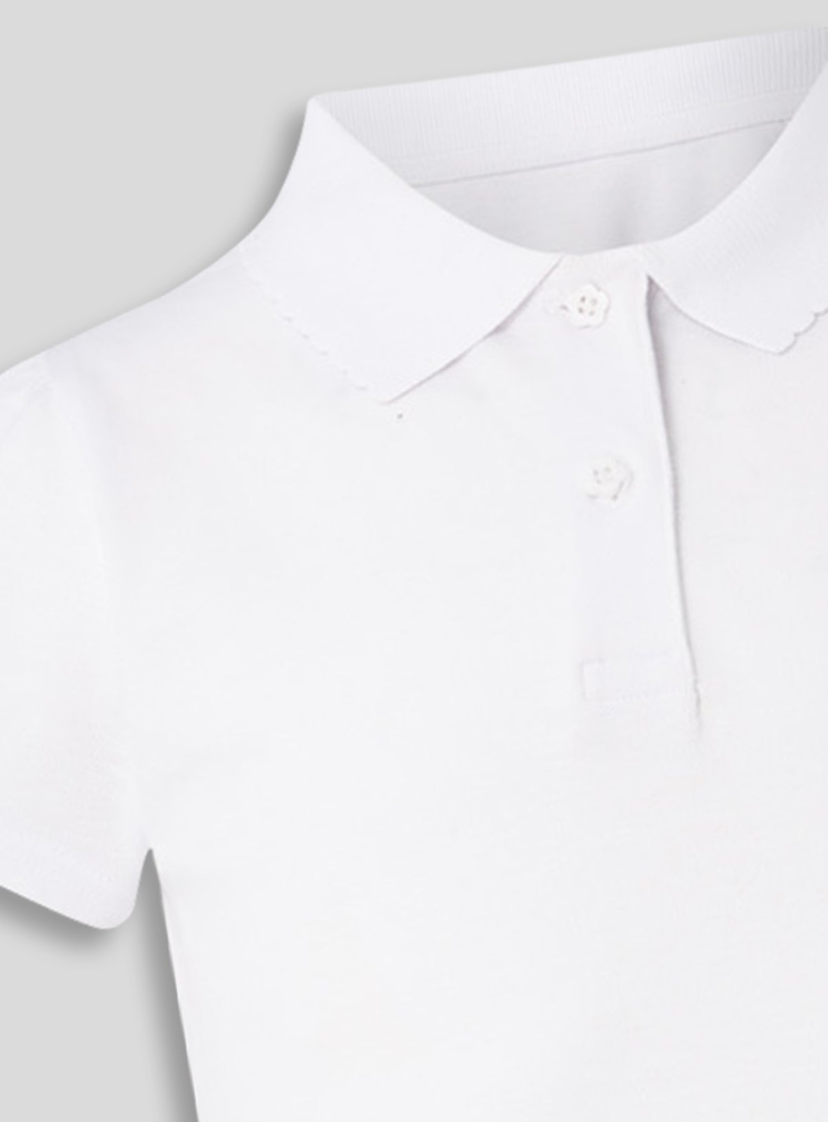 3 Pack White Stain Resistant Polo Shirts Review