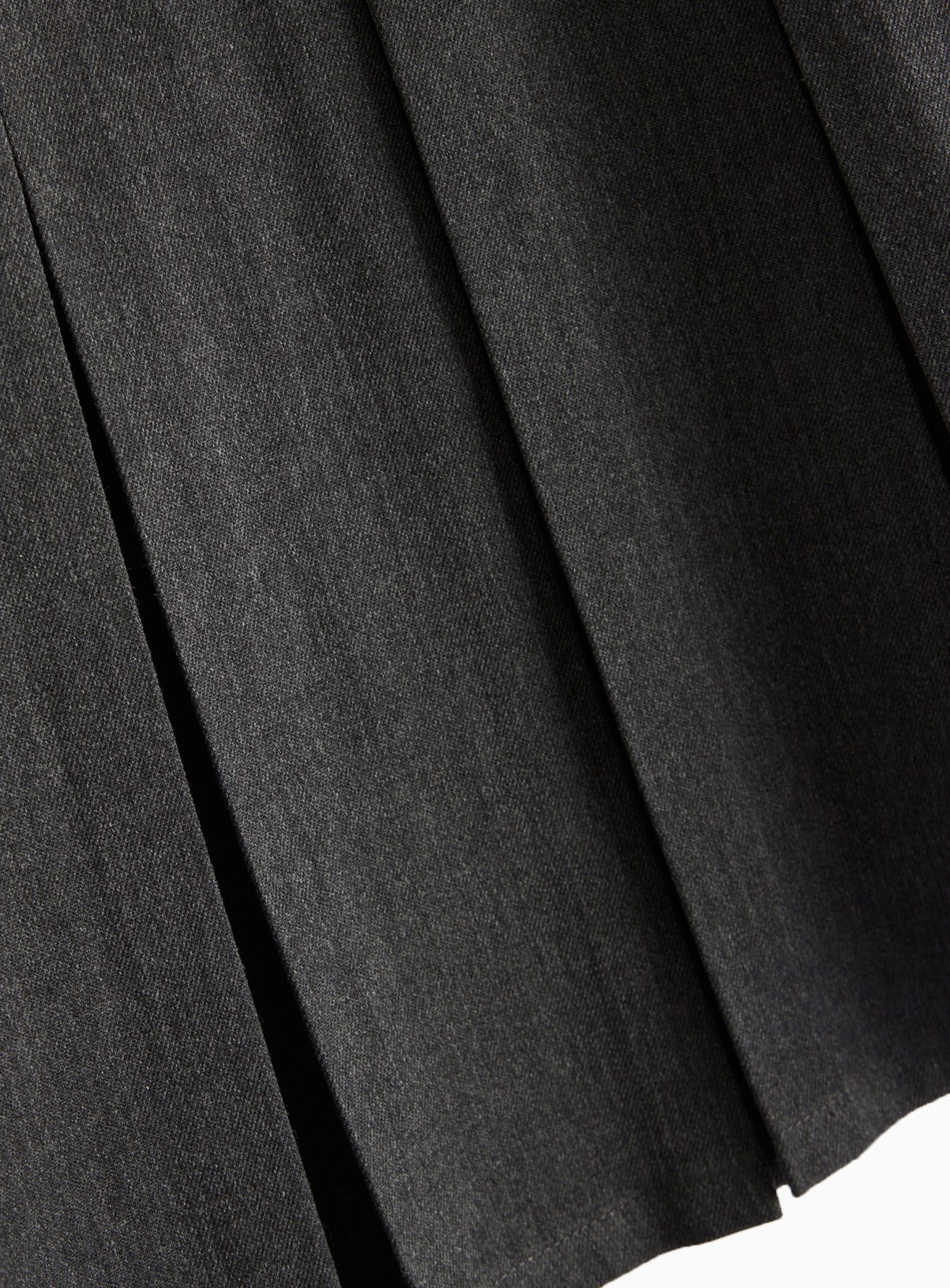 Grey Woven V Neck Half Zip Pinafore 7 years - Image 4 thumbnail