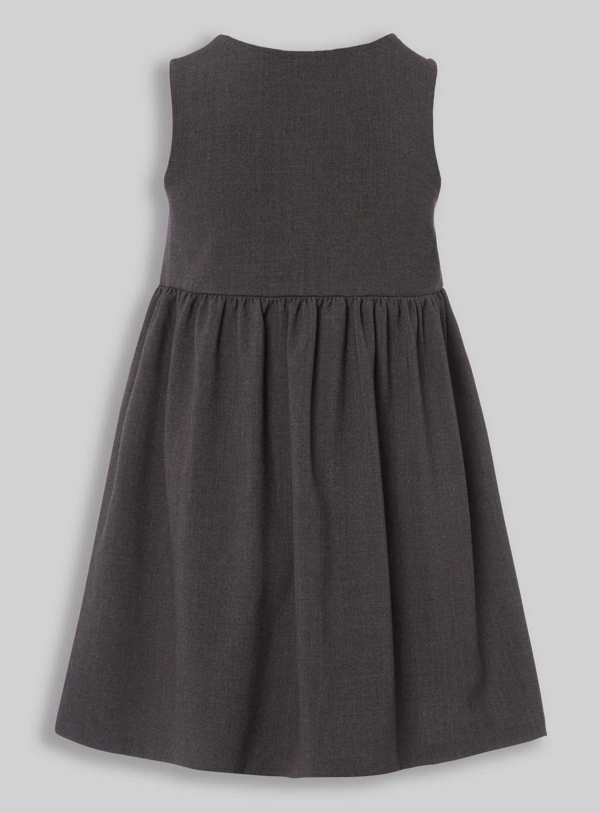 Grey Bow Pocket Pinafore Dress Review