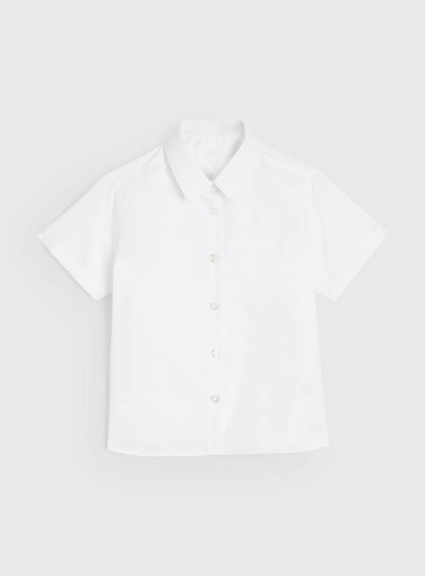 White Generous Fit Non Iron Shirts 3 Pack 3 years