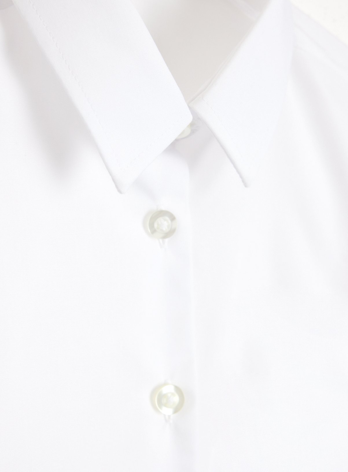 White Non Iron Generous Fit Short Sleeve Shirts 3 Pack 7 years - Image 3 thumbnail