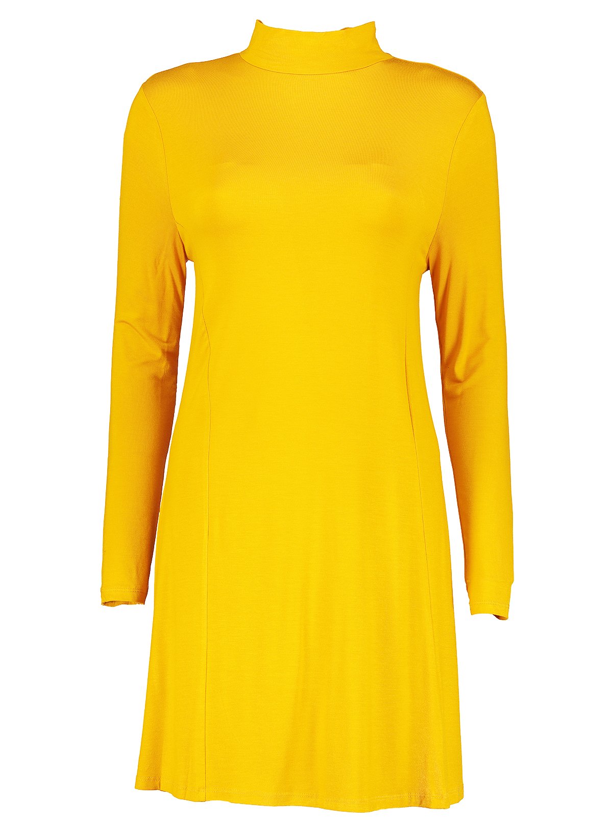 Yellow Jersey Swing Dress Review