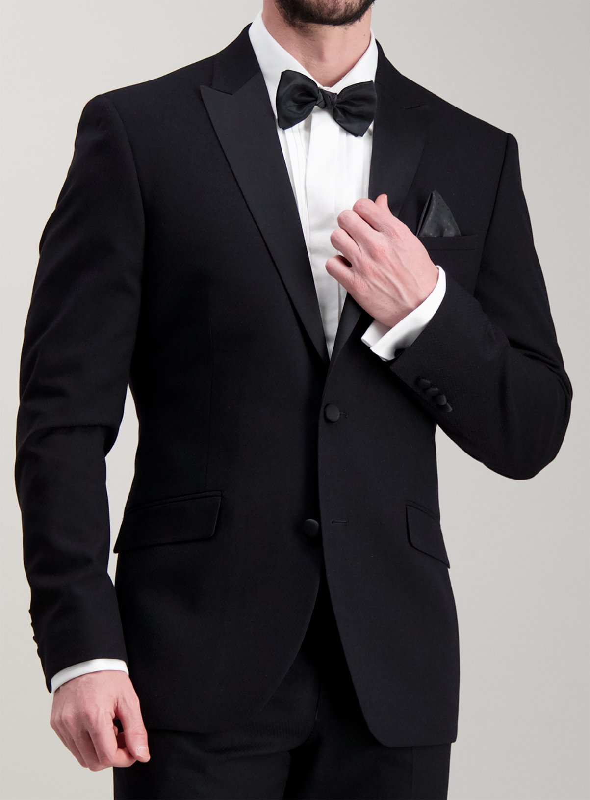 Black Slim Fit Tuxedo Dinner Jacket Review