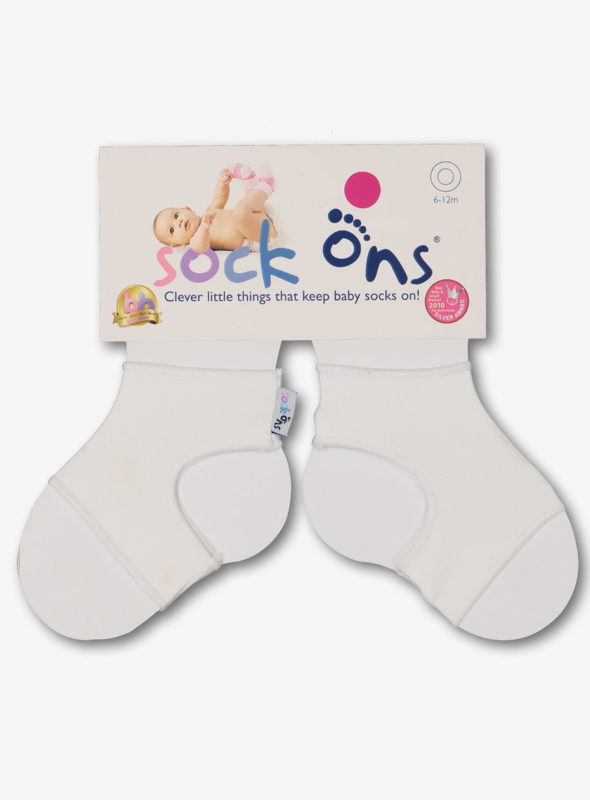 socks on baby