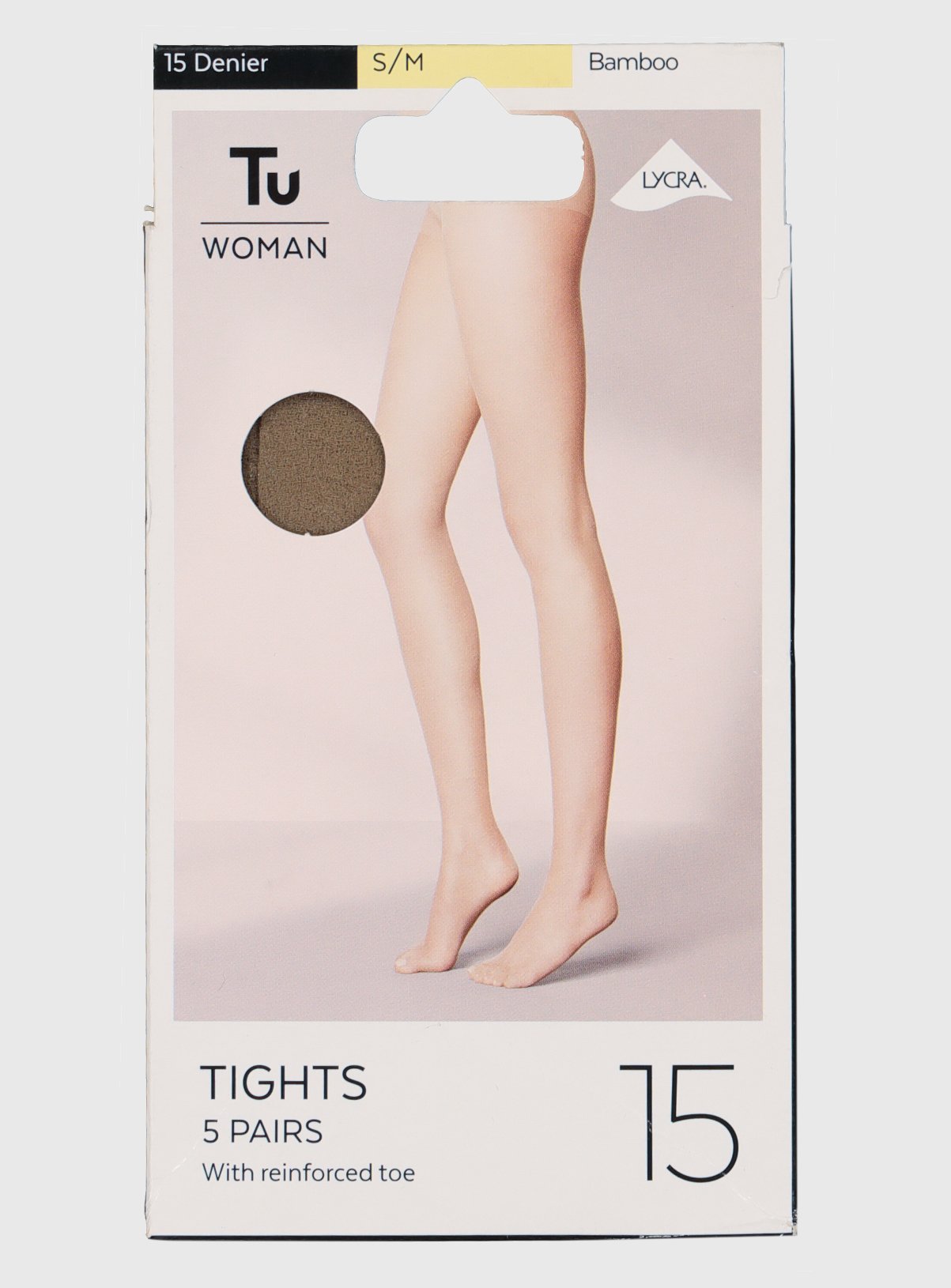 Bamboo Lycra 15 Denier Tights 5 Pack Review