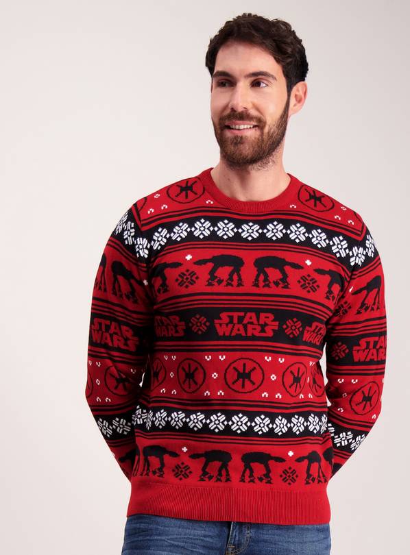 Star wars 2025 christmas jumper mens