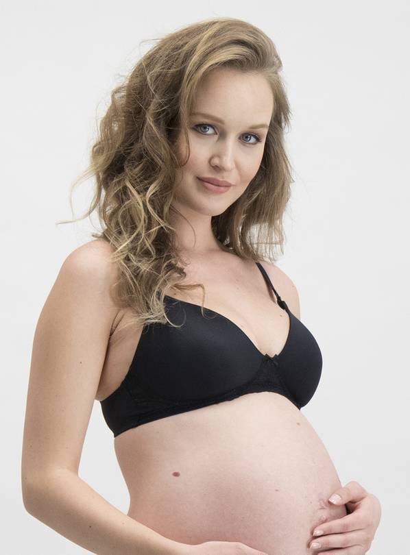 Buy MATERNITY Black & White Full Cup Nursing Bra 2 Pack 36DD