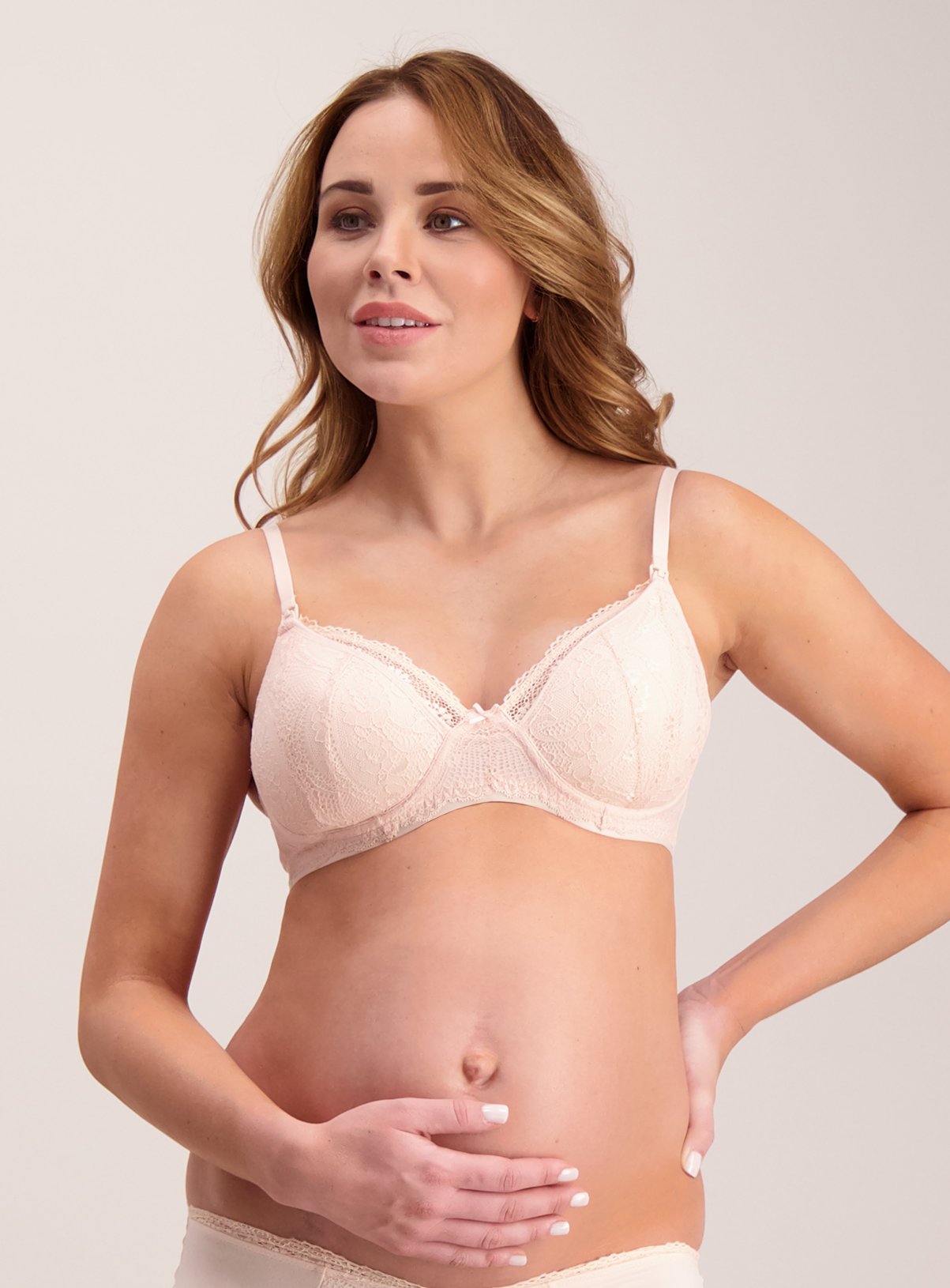 Maternity Pink Lace Nursing Bra Review