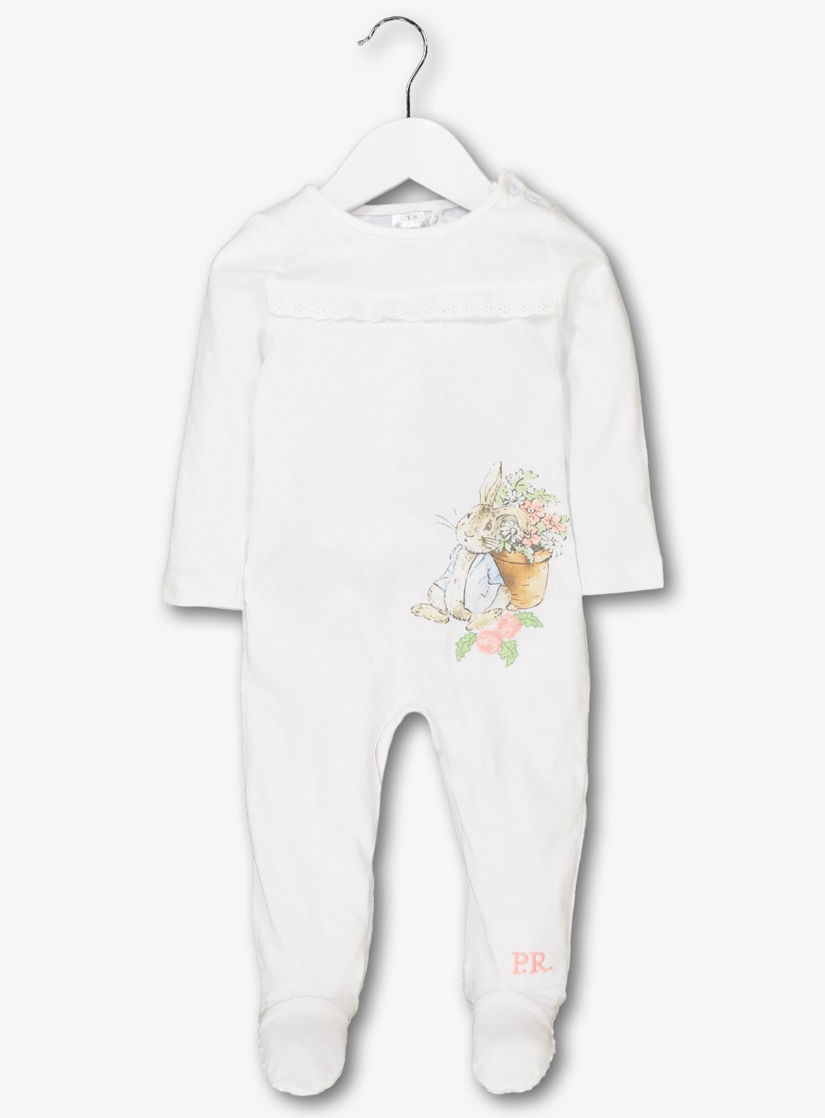 Online Exclusive Peter Rabbit White & Pink Sleepsuit Review