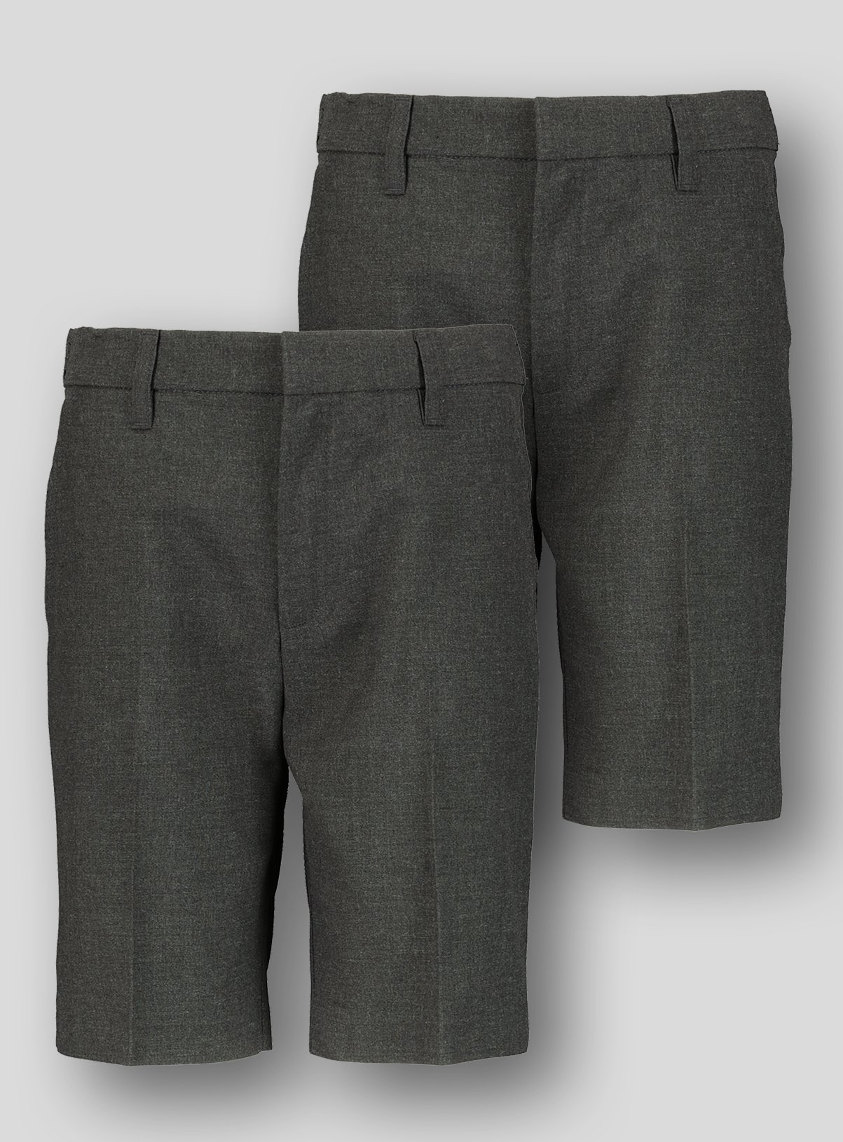 Online Exclusive Grey Classic School Shorts 2 Pack Review